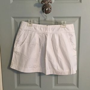 Zara white skirt with pockets